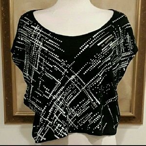 Rock & Republic Metallic Loose